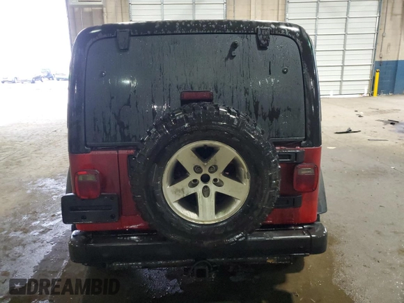 2005 Jeep Wrangler Rubicon with VIN 1J4FA69S75P303235, listed as a Copart auction lot 85095394 with 108,029 mi miles and Clean Title. Bid and sale history available at carsss.com. Image 6.