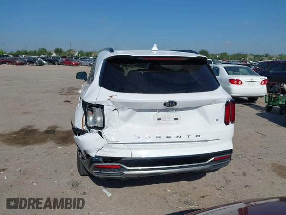 2021 Kia Sorento S with VIN 5XYRL4LC1MG002786, listed as a IAAI auction lot 42253503 with 90,893 mi miles and . Bid and sale history available at DreamBid. Image 16.