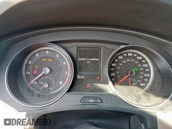 2020 Volkswagen Atlas S with VIN 1V2AC2CAXLC220453, listed as a Copart auction lot 52921805 with 28,237 mi miles and Clean title. Bid and sale history available at DreamBid. Image 9.