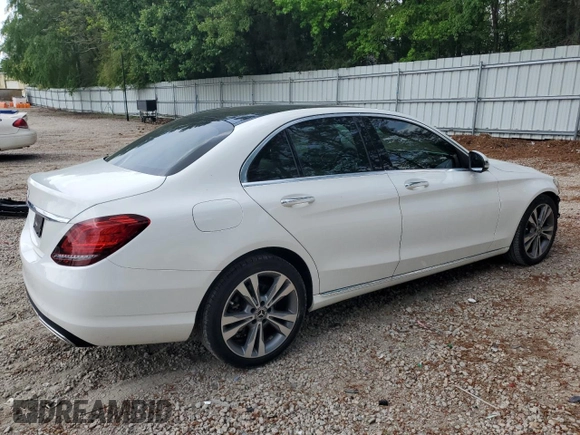2021 Mercedes-Benz C 300 z VIN W1KWF8DB8MR611212, wystawiony jako Copart lot #54318625 z przebiegiem 44 367 mil mil oraz Szkoda całkowita • Salvage title. Historia ofert i sprzedaży dostępna na DreamBid. Obrazek 3.