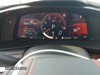 2022 Chevrolet Corvette 3LT z VIN 1G1YC2D46N5117832, wystawiony jako Copart lot #55146784 z przebiegiem 21 569 mil mil oraz Szkody całkowita. Historia ofert i sprzedaży dostępna na DreamBid. Obrazek 9.