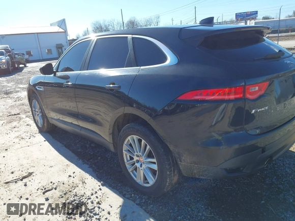 2019 Jaguar F-Pace 25t Prestige with VIN SADCK2GX1KA392946, listed as a IAAI auction lot 41133328 with 146,834 mi miles and . Bid and sale history available at DreamBid. Image 3.
