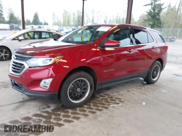2018 Chevrolet Equinox LT with VIN 3GNAXSEV6JS568254, listed as a IAAI auction lot 41980375 with 81,371 mi miles. Bid and sale history available at carsss.com. Image 17.