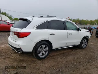 2020 Acura MDX with VIN 5J8YD4H39LL048808, listed as a Copart auction lot 50528193 with 14,449 mi miles. Bid and sale history available at carsss.com. Image 3.