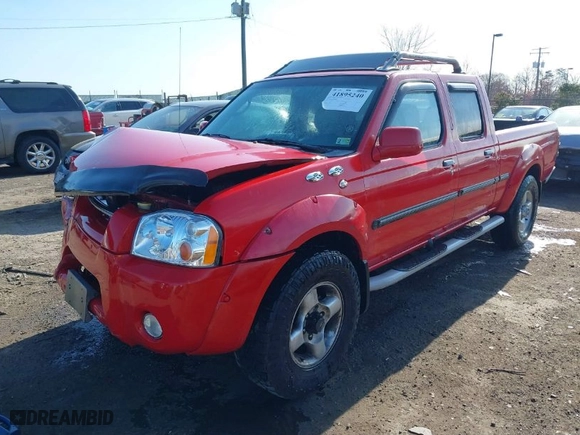 2002 Nissan Frontier 4WD XE with VIN 1N6ED29Y12C308095, listed as a IAAI auction lot 41895240 with 276,346 mi miles. Bid and sale history available at carsss.com. Image 2.
