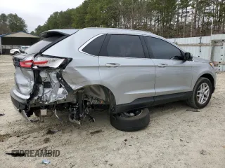 2021 Ford Edge SEL with VIN 2FMPK4J94MBA15436, listed as a Copart auction lot 48448995 with 98,486 mi miles and Salvage Title. Bid and sale history available at carsss.com. Image 3.