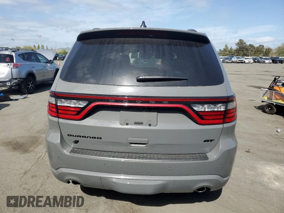 2024 Dodge Durango GT Plus z VIN 1C4RDJDG0RC254487, wystawiony jako Copart lot #53572795 z przebiegiem 4 902 mil mil oraz Szkoda całkowita • Salvage title. Historia ofert i sprzedaży dostępna na DreamBid. Obrazek 6.