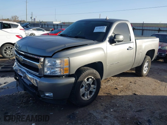 2007 Chevrolet Silverado 1500 1LT with VIN 1GCEK14097Z541862, listed as a IAAI auction lot 41360063 with 122,678 mi miles and . Bid and sale history available at DreamBid. Image 2.