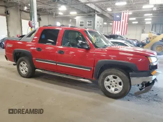 2004 Chevrolet Avalanche Z71 with VIN 3GNEK12T54G295232, listed as a Copart auction lot 59736585 with 210,874 mi miles and Salvage title. Bid and sale history available at DreamBid. Image 4.