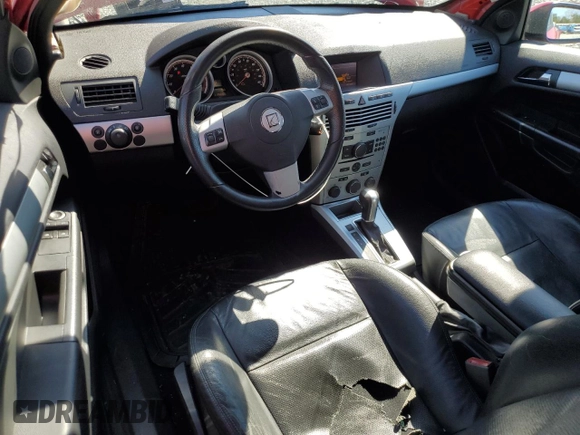 2008 Saturn Astra XR with VIN W08AT271485077788, listed as a Copart auction lot 50408695 with 119,806 mi miles and Salvage Title. Bid and sale history available at DreamBid. Image 8.