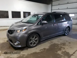 2017 Toyota Sienna SE с VIN 5TDXZ3DC7HS886644, выставлен на аукционе Copart как лот 63336625 с пробегом 97 225 миль миль и Списание • Salvage title. История ставок и продаж доступна на DreamBid. Изображение 1.