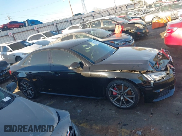 2018 Audi A4 Premium Plus with VIN WAUENAF49JA052761, listed as a IAAI auction lot 41697472 with 115,472 mi miles. Bid and sale history available at carsss.com. Image 13.