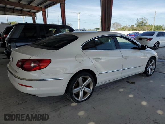 2012 Volkswagen CC Lux Limited with VIN WVWHN7AN3CE500507, listed as a Copart auction lot 82081134 with 276,080 mi miles and Clean Title. Bid and sale history available at carsss.com. Image 3.