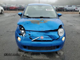 2015 FIAT 500 Pop with VIN 3C3CFFAR2FT613524, listed as a Copart auction lot 49946945 with 144,570 mi miles and Salvage Title. Bid and sale history available at carsss.com. Image 5.