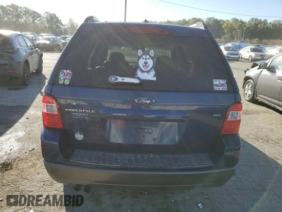 2007 Ford Freestyle SEL with VIN 1FMDK02107GA30422, listed as a Copart auction lot 75676164 with 258,108 mi miles and Salvage Title. Bid and sale history available at carsss.com. Image 6.