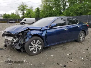 2020 Nissan Altima S with VIN 1N4BL4BV5LC134995, listed as a Copart auction lot 55154325 with 88,700 mi miles and Salvage title. Bid and sale history available at DreamBid. Image 1.