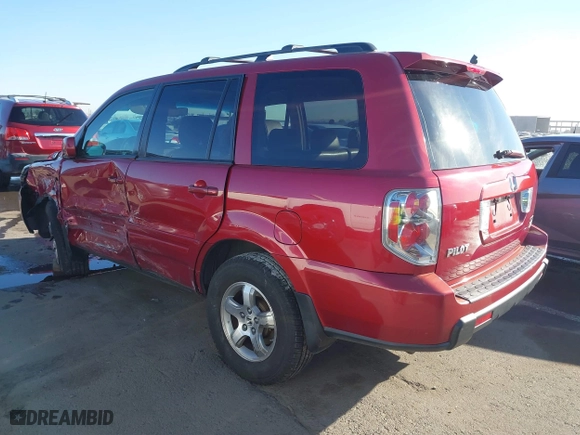 2006 Honda Pilot EX-L with RES with VIN 2HKYF186X6H509492, listed as a IAAI auction lot 41831784 with 228,948 mi miles. Bid and sale history available at carsss.com. Image 3.