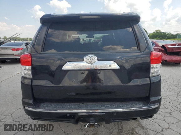 2011 Toyota 4Runner SR5 with VIN JTEZU5JR1B5015341, listed as a Copart auction lot 63590305 with 192,795 mi miles and Salvage title. Bid and sale history available at DreamBid. Image 6.