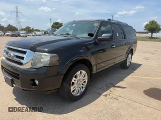 2011 Ford Expedition Max Limited z VIN 1FMJK2A56BEF20922, wystawiony jako Copart lot #58569545 z przebiegiem 209 329 mil mil oraz Czysty tytuł • Clean title. Historia ofert i sprzedaży dostępna na DreamBid. Obrazek 2.