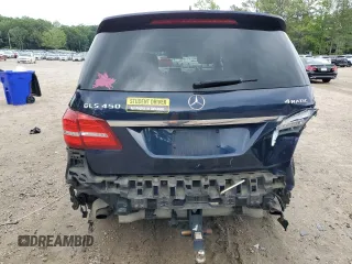 2017 Mercedes-Benz GLS 450 with VIN 4JGDF6EE0HA786200, listed as a Copart auction lot 59059465 with 151,829 mi miles and Salvage title. Bid and sale history available at DreamBid. Image 6.