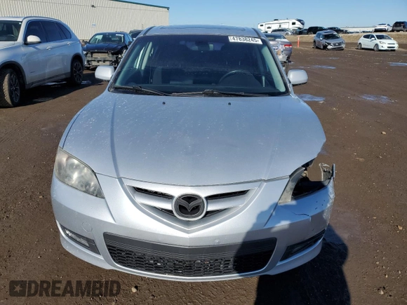 2007 Mazda 3 s Sport with VIN JM1BK323471616395, listed as a Copart auction lot 47838245 with 288,275 mi miles and Salvage Title. Bid and sale history available at carsss.com. Image 5.
