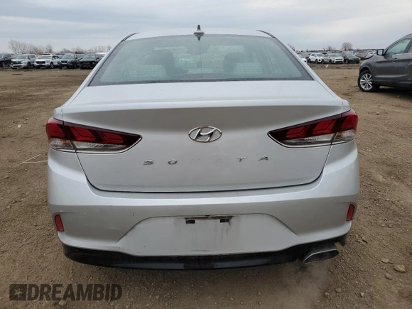 2019 Hyundai Sonata SEL with VIN 5NPE34AF0KH809401, listed as a Copart auction lot 50633645 with 29,970 mi miles and Salvage Title. Bid and sale history available at DreamBid. Image 6.