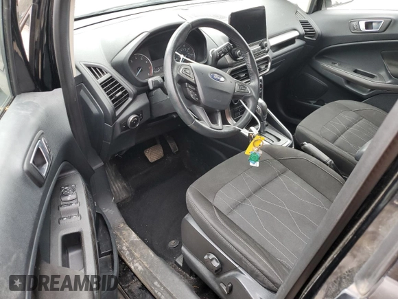 2019 Ford EcoSport SE z VIN MAJ6S3GL1KC279035, wystawiony jako Copart lot #51994075 z przebiegiem 44 566 mil mil oraz Szkoda całkowita • Salvage title. Historia ofert i sprzedaży dostępna na DreamBid. Obrazek 8.