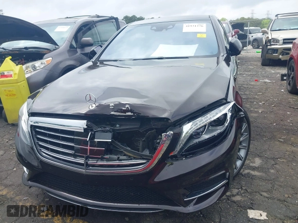 2014 Mercedes-Benz S-Class S 550 with VIN WDDUG8CB1EA049191, listed as a IAAI auction lot 41931276 with 84,164 mi miles. Bid and sale history available at carsss.com. Image 12.