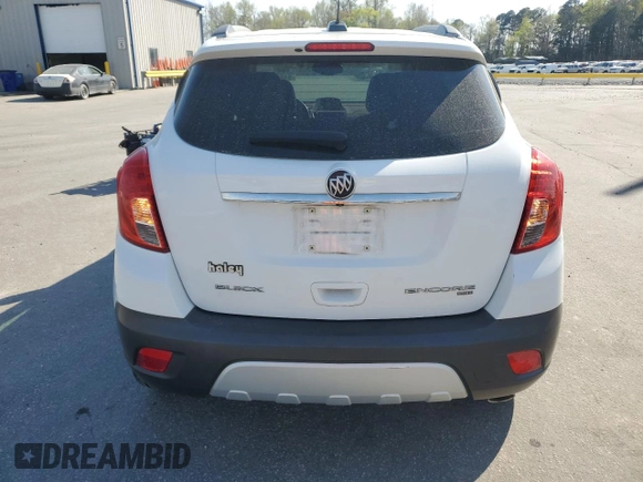 2016 Buick Encore Leather with VIN KL4CJGSB1GB714553, listed as a Copart auction lot 51039915 with 97,858 mi miles and Salvage Title. Bid and sale history available at carsss.com. Image 6.