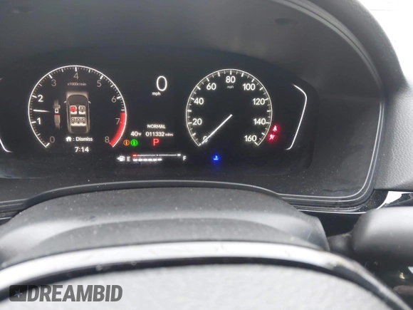 2025 Honda Civic Sport z VIN 2HGFE2F59SH504928, wystawiony jako IAAI lot #41779524 z przebiegiem 11 332 mil mil oraz . Historia ofert i sprzedaży dostępna na DreamBid. Obrazek 7.