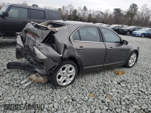 2011 Ford Fusion SE with VIN 3FAHP0HA7BR346485, listed as a Copart auction lot 44610705 with 63,983 mi miles and Salvage Title. Bid and sale history available at carsss.com. Image 3.