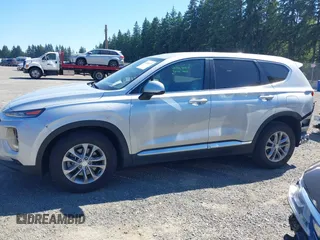 2019 Hyundai Santa Fe SE with VIN 5NMS2CAD9KH122140, listed as a IAAI auction lot 42616171 with 50,794 mi miles and . Bid and sale history available at DreamBid. Image 15.