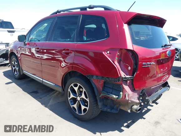 2015 Subaru Forester 2.0XT Touring with VIN JF2SJGWC9FH579887, listed as a IAAI auction lot 41999214 with 147,882 mi miles. Bid and sale history available at carsss.com. Image 3.