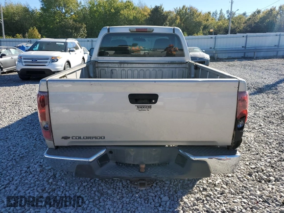 2006 Chevrolet Colorado 1LT with VIN 1GCDT146868193781, listed as a Copart auction lot 76797044 with 155,601 mi miles and Salvage title. Bid and sale history available at DreamBid. Image 6.