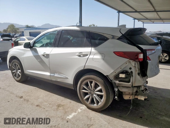 2020 Acura RDX Technology with VIN 5J8TC1H50LL005861, listed as a Copart auction lot 60328165 with 68,602 mi miles and Salvage title. Bid and sale history available at DreamBid. Image 2.
