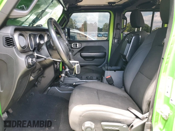 2018 Jeep Wrangler Unlimited Sport S with VIN 1C4HJXDN6JW332280, listed as a Copart auction lot 55914605 with 135,998 mi miles and Clean title. Bid and sale history available at DreamBid. Image 7.