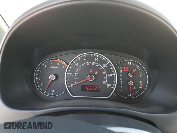 2009 Suzuki SX4 Man FWD with VIN JS2YC412796200908, listed as a Copart auction lot 73821924 with 125,721 mi miles and Salvage Title. Bid and sale history available at carsss.com. Image 9.