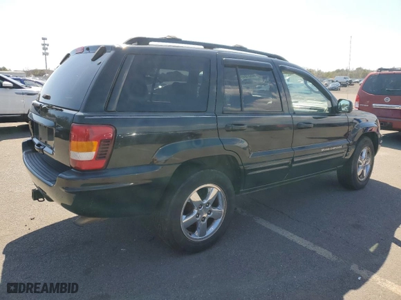 2004 Jeep Grand Cherokee Limited with VIN 1J4GW58N94C267694, listed as a Copart auction lot 50531845 with 110,679 mi miles and Non Repairable. Bid and sale history available at carsss.com. Image 3.