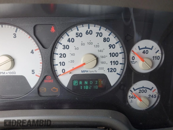 2006 Dodge 2500 SLT z VIN 1D7KS28C66J133092, wystawiony jako Copart lot #54541285 z przebiegiem 118 218 mil mil oraz Szkoda całkowita • Salvage title. Historia ofert i sprzedaży dostępna na DreamBid. Obrazek 9.
