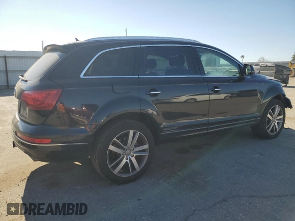2011 Audi Q7 Premium Plus with VIN WA1LMAFE7BD000156, listed as a Copart auction lot 88290975 with 211,111 mi miles and Salvage title. Bid and sale history available at DreamBid. Image 3.