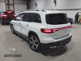 2024 Mercedes-Benz EQB 300 z VIN W1N9M0KB7RN078343, wystawiony jako IAAI lot #42091682 z przebiegiem 536 mil mil oraz . Historia ofert i sprzedaży dostępna na DreamBid. Obrazek 3.