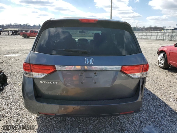 2014 Honda Odyssey LX with VIN 5FNRL5H20EB070737, listed as a Copart auction lot 47540145 with 151,468 mi miles and Salvage Title. Bid and sale history available at carsss.com. Image 6.