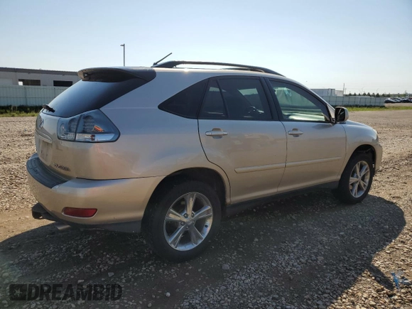 2006 Lexus RX 400h with VIN JTJHW31U860013816, listed as a Copart auction lot 58653215 with 265,114 mi miles and Salvage title. Bid and sale history available at DreamBid. Image 3.