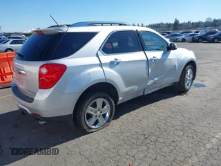 2015 Chevrolet Equinox LTZ with VIN 2GNFLDE32F6274691, listed as a IAAI auction lot 41693023 with 43,110 mi miles. Bid and sale history available at carsss.com. Image 4.