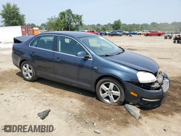 2009 Volkswagen Jetta SE with VIN 3VWRZ71K09M077240, listed as a Copart auction lot 60546435 with 134,670 mi miles and Salvage title. Bid and sale history available at DreamBid. Image 4.