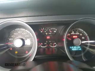 2010 Ford Mustang GT500 with VIN 1ZVBP8JS6A5114864, listed as a Copart auction lot 43198585 with 42,008 mi miles and Salvage title. Bid and sale history available at DreamBid. Image 9.
