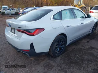 2023 BMW i4 eDrive40 z VIN WBY73AW07PFP43618, wystawiony jako IAAI lot #41366523 z przebiegiem Nie podano mil oraz . Historia ofert i sprzedaży dostępna na DreamBid. Obrazek 4.