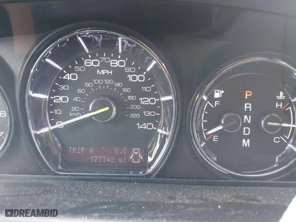 2010 Lincoln MKS with VIN 1LNHL9DR8AG613835, listed as a IAAI auction lot 41222181 with 177742 miles. Bid and sale history available at carsss.com. Image 7.
