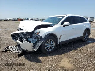 2019 Mazda CX-9 Touring with VIN JM3TCACY2K0306252, listed as a Copart auction lot 55020875 with 76,685 mi miles and Salvage title. Bid and sale history available at DreamBid. Image 1.