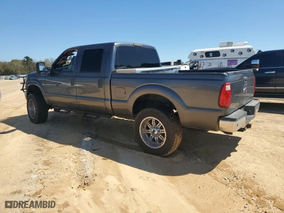 2015 Ford Super Duty F-250 SRW Lariat with VIN 1FT7W2B67FEC20774, listed as a Copart auction lot 49054935 with 0 mi miles and Salvage Title. Bid and sale history available at carsss.com. Image 2.